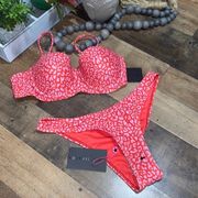 ASOS bikini pink leopard NEW south beach‎ 6