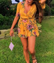 Floral Romper 