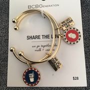 BCBGeneration cuff bracelet.