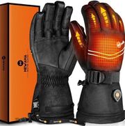 MewaMaA Heated Gloves for Men Women 7.4V Battery Rechargeable Heated Gloves LG