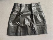 Black Leather Skirt