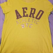 Aeropostale  Graphic and Metallic Short Sleeve T-shirt XL