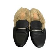 A New Day Faux Leather Fur Lined Loafers 7