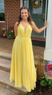 Yellow Prom Dress 