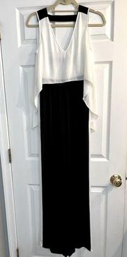 Bcbg max Azria tuxedo jumpsuit XS