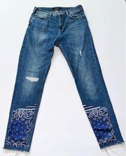 Scotch & Soda‎ Bandanarama Boyfriend Jeans Size 25