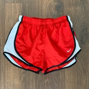 Nike Red Black and White  Women's Tempo Running Shorts