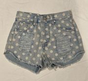 MINKPINK Polka Dot Mini Shorts