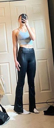 Black Leather Pants