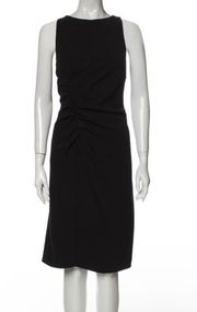 Halston Heritage SZ 12 black sleeveless dress