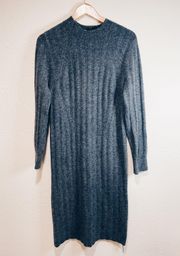 Gray Sweater Dress - Size Medium