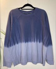 Athleta Sun down dip dye Crew Neck Sweater 1X