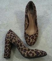 Merona Leopard Heels