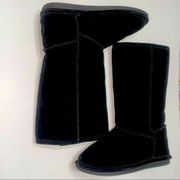 Bjorndal Zoe Suede Leather Winter Boots Size 8