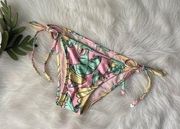 WILDFOX Bikini Bottoms Banana Pattern NWOT Barbiecore