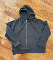 Gray Zip Up Hoodie