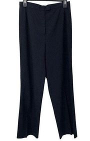 Lafayette 148 Dark Navy Wool Dress Pants Trousers Slacks Size 6