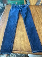 UNIQLO skinny blue jeans Size 32 Long EUC! Bin B