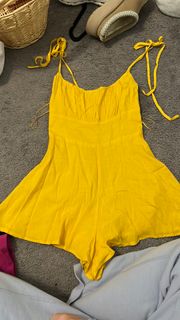 Yellow Romper