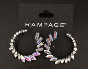 New Rampage Iridescent Multi Shape Earrings