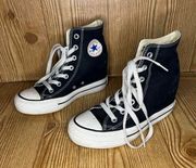 Converse  Chuck Taylor All Star Lux wedge double platform high Top Shoe s…