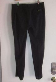 Michael Kors Black Pants Womens Size 8 Slim Trousers