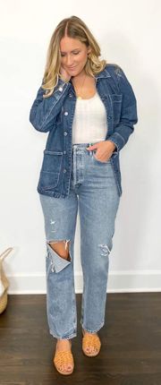 90 Loose Distressed Jeans