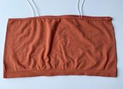 Bralette Skinny Strap Lightweight Orange Size Medium/Large NEW