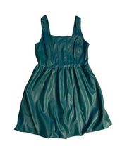 NWT Sincerely Jules Jade‎ Green Faux Leather Corset Bustier Size M