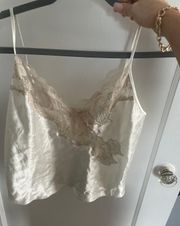 Vintage Cream Cami Tank