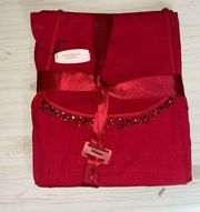Victoria’s Secret Red Rhinestone NWT sleepwear gown dress