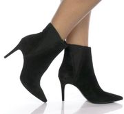 Maarya Stiletto Pointy Toe Bootie in Black Size 7 NEW