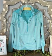 Hoodie Mint Green Aquamarine Pullover Womens Medium New Comfy