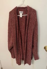 Maroon Cardigan