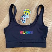 Guess x  J Balvin Sports Bra in Black