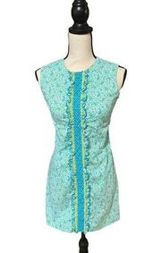 Vintage paisley mini dress