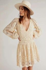 Free people JEN’S PIRATE BOOTY Reflection Lapis Mini Dress $396