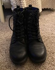 Black Combat Boots