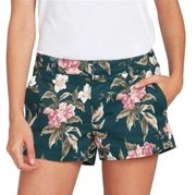 Volcom Black Hawaiian Floral Frochickie Shorts JR. size 27