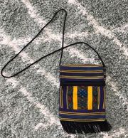 Artisan made 1 of a kind 💙❤️💚Baja print Boho bag