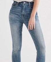 Women’s 1990 90s Vintage Patch High Rise Bridgette Skinny Jeans 4