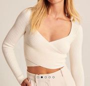 NWT Abercrombie Luxeloft Slim Wrap Sweater