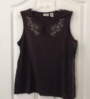 Ladies classic elements tank top medium