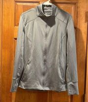 Apana women’s zip up size large .