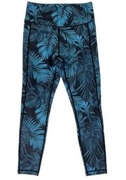 Curves N Combatboots Tropical Leggings Small