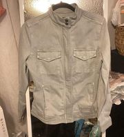 Light Green/Gray Liverpool Jean Jacket