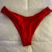 Red Bathingsuit Bottoms