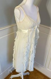 Vintage Y2k Fairycore Grunge 100% Silk Dress