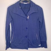 Grey’s Anatomy Two Pocket French Terry Jacket Blue