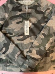 Camo Long Sleeve Sweatshirt